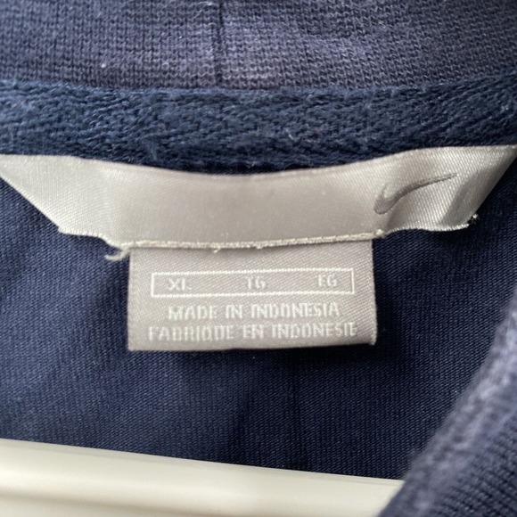 Nike Mock Neck Crew Long Sleeve TShirt Mens Size XL Blue‎ - Picture 7 of 11